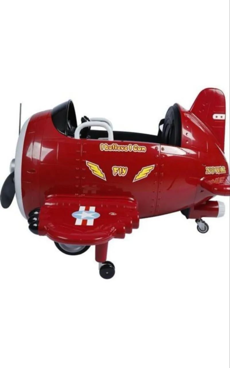 Carro avião elétrico infantil  - Foto 4