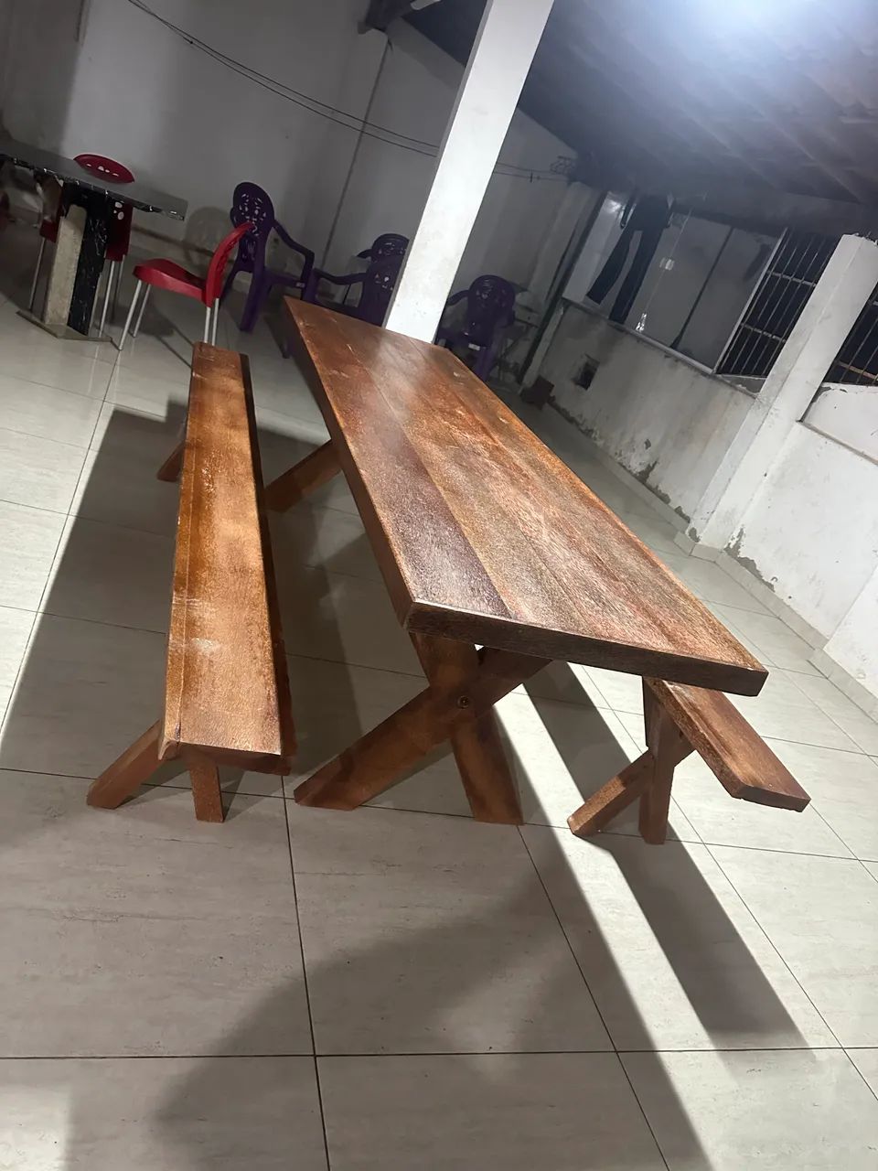 Mesa Rústica Fábrica 