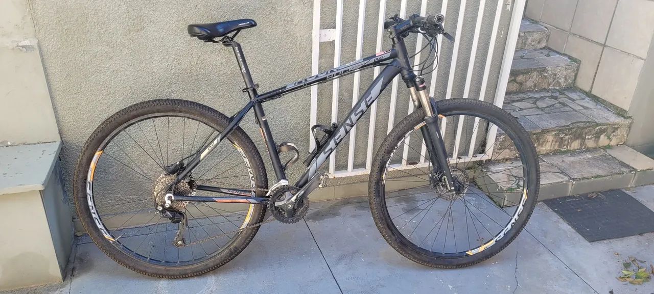 Bicicleta sense rock aro 29 semi nova em perfeito estado - Foto 5