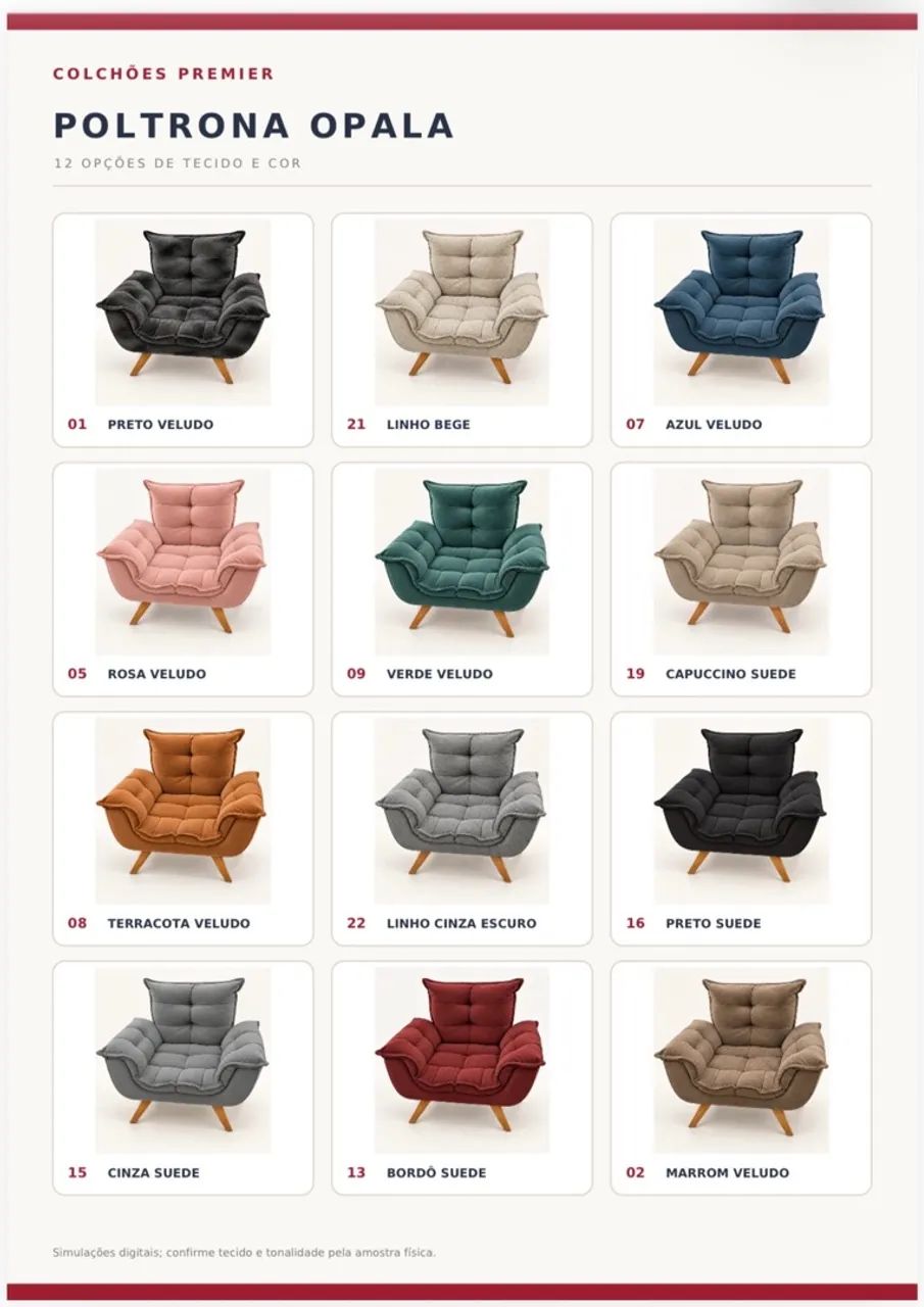 Poltrona decorativa