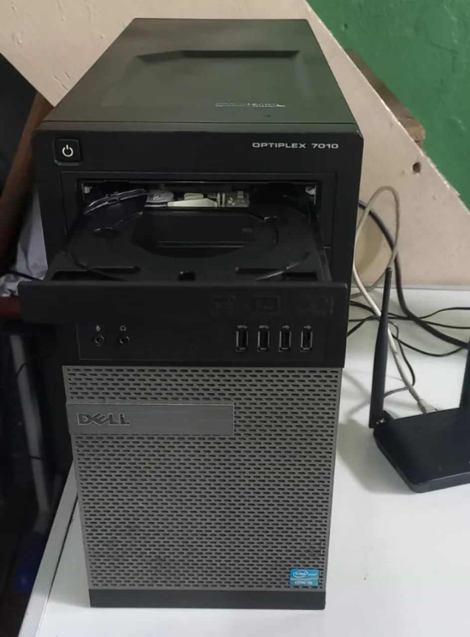 Computador Completo Dell Optiplex 7010 com WIFI + Roteador D-Link - Foto 2