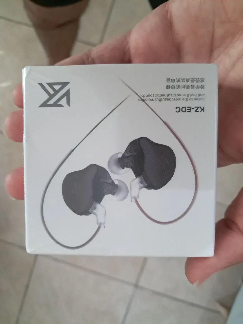 Fone de ouvido gamer KZ EDC