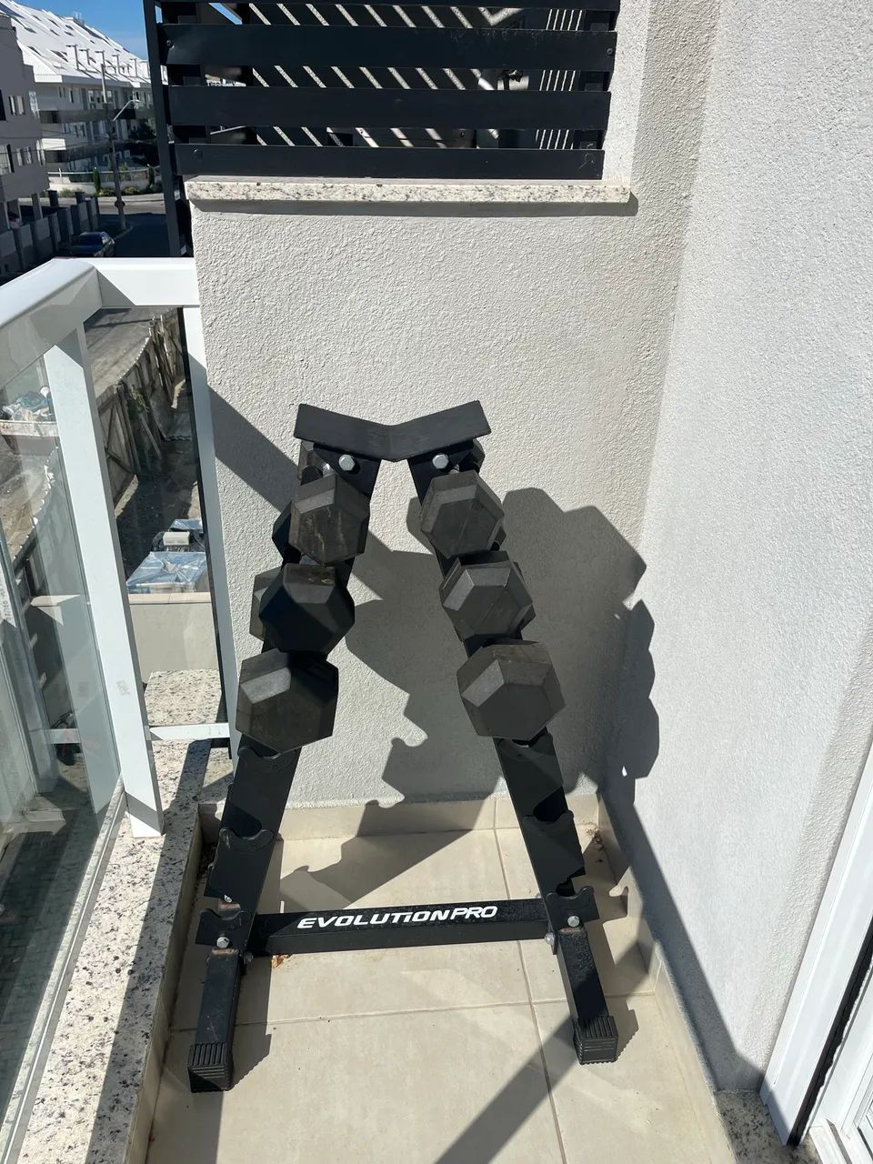 Kit Halteres 4kg, 6kg e 12kg + Suporte Evolution Pro - Completo - Foto 2