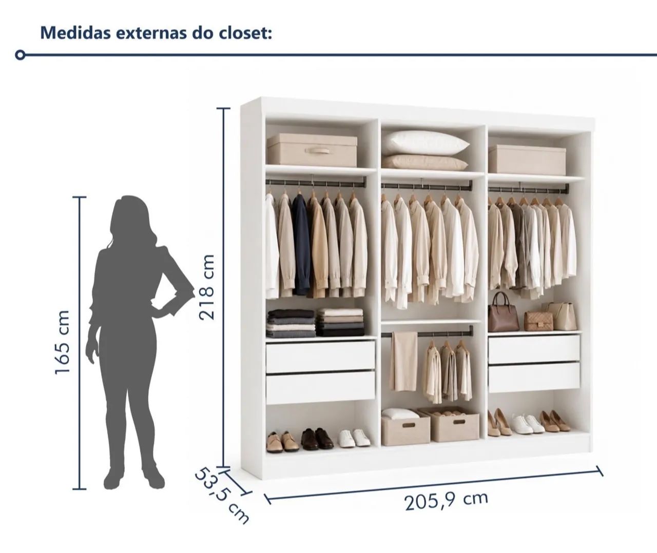 Closet, armário , módulo  - Foto 5