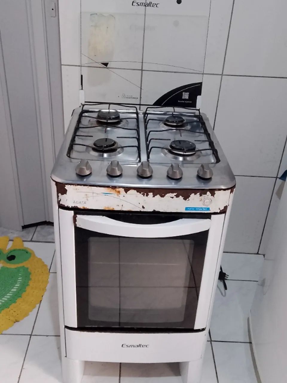 Fogão Esmaltec 4 bocas  - Foto 4
