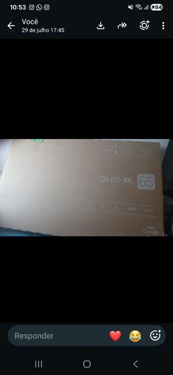 Venda de televisão 65 polegadas - Foto 2