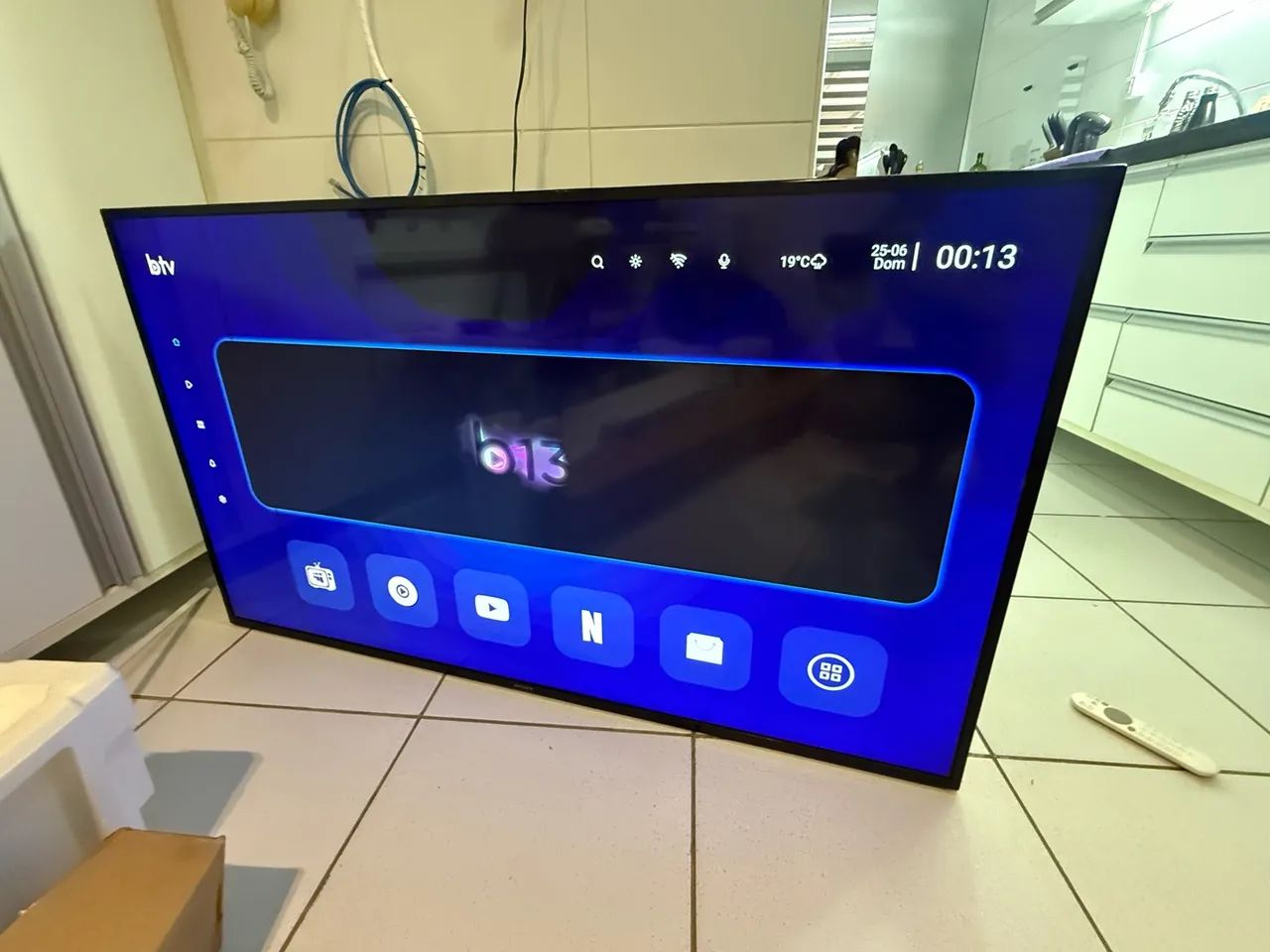 Sony Bravia KD-55X705F 55 polegadas, 4K Ultra HD.