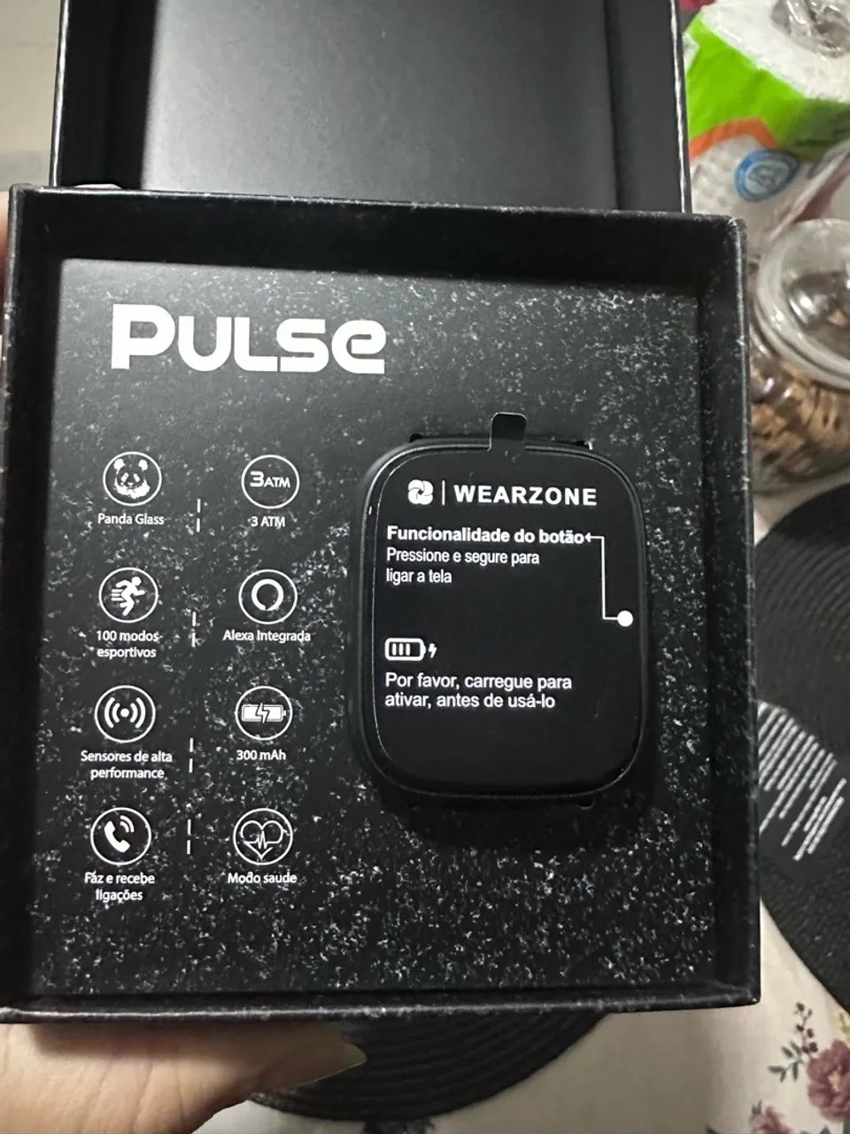 ? Smartwatch Wearzone Pulse  ? Novo e na caixa! - Foto 2