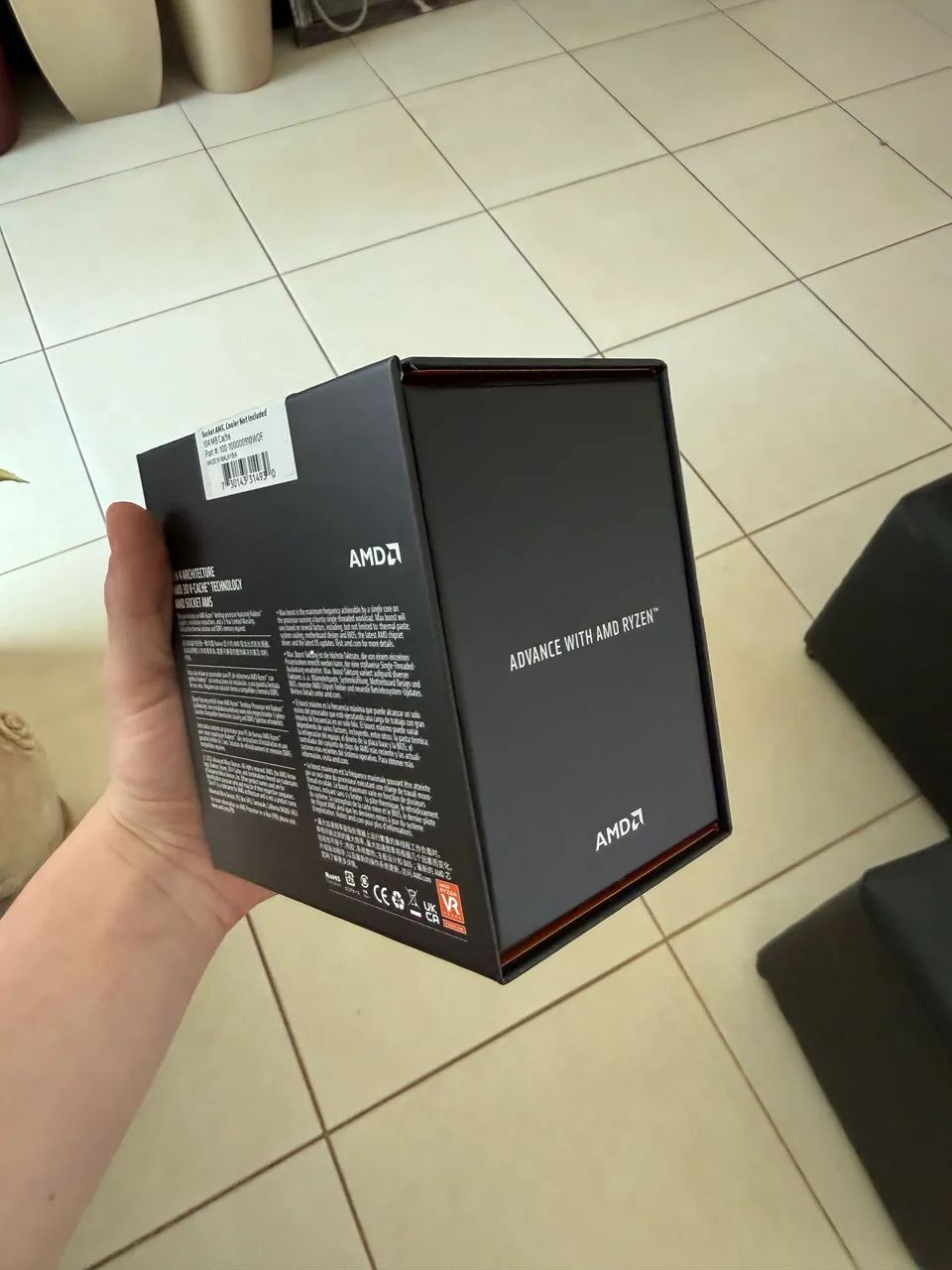 Processador AMD Ryzen 7800x3d - Foto 4