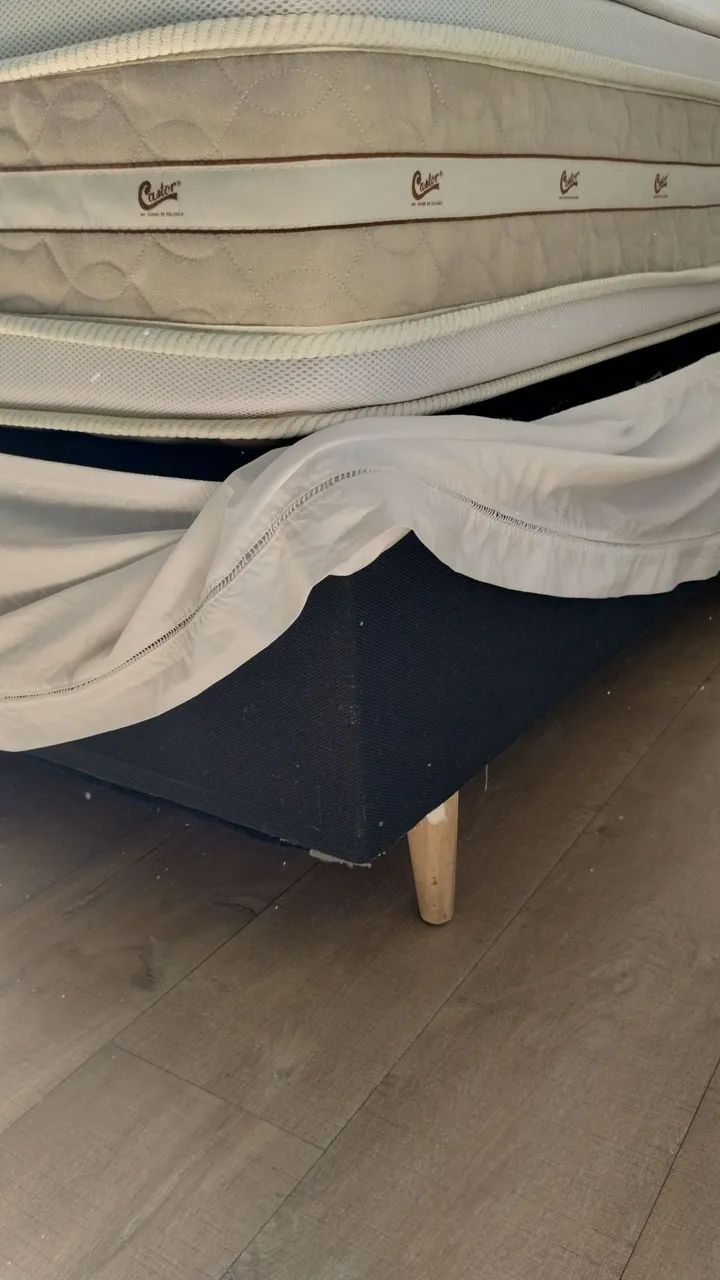 Cama box queen Castor Double Face Pró espuma Molas  - Foto 4