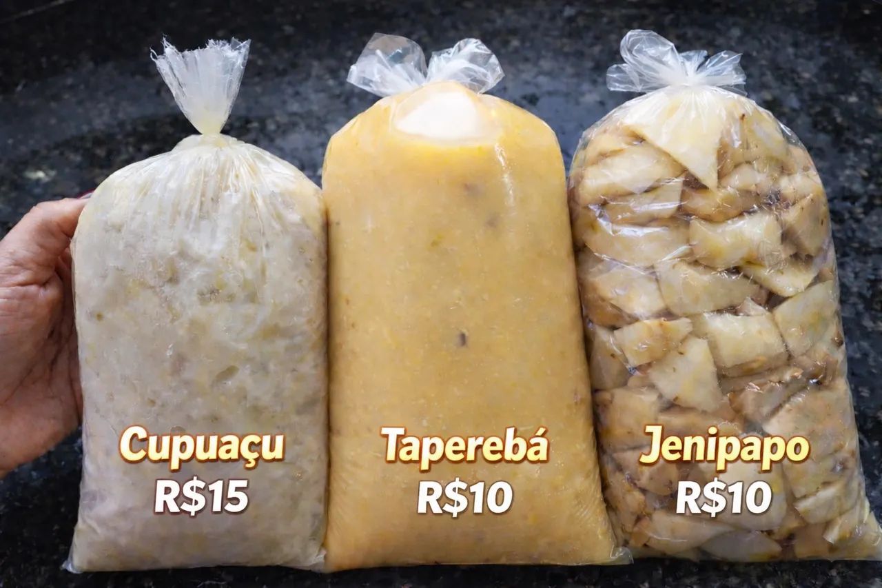 Poupas de frutas 