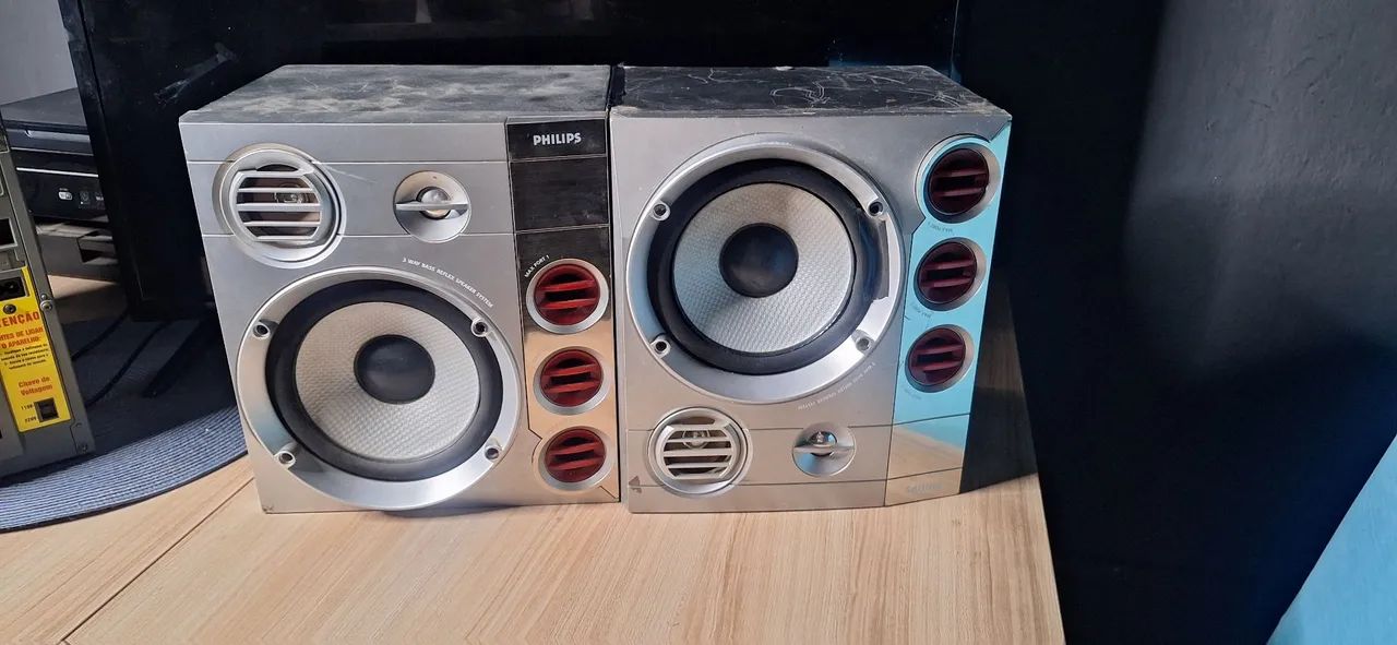 Vendo ou troco som mcm 595 philips - Foto 2