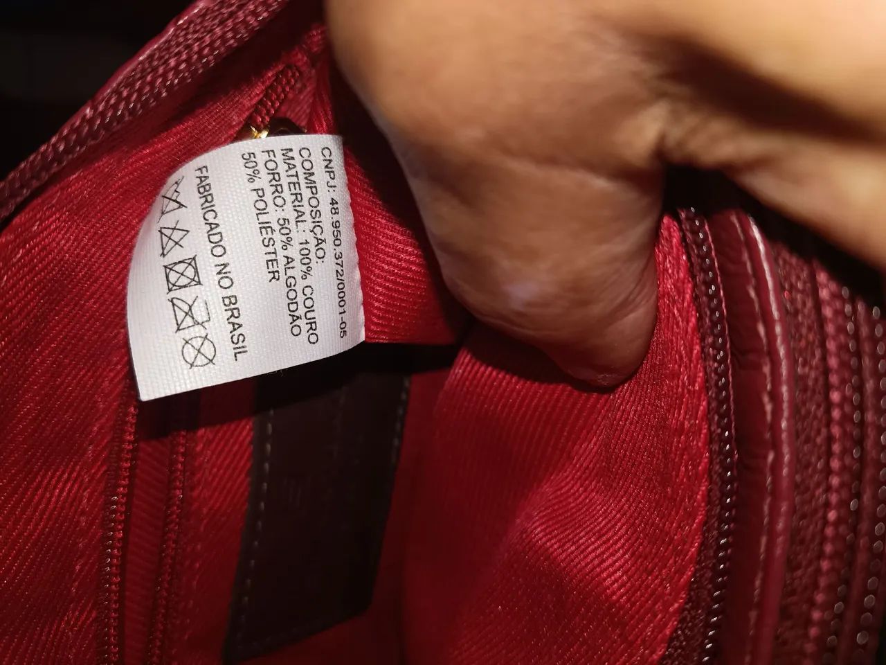 Bolsa de couro feminina  - Foto 2