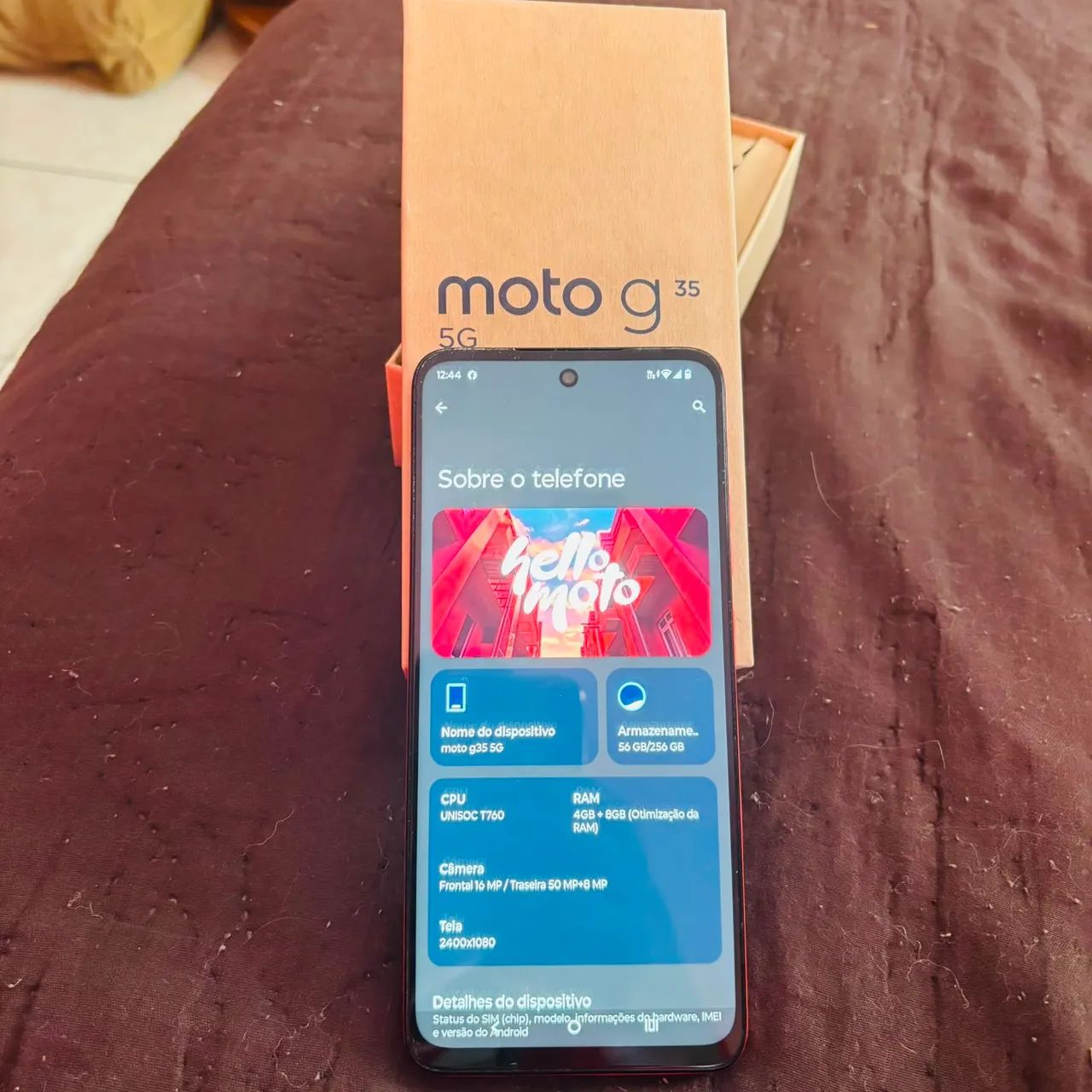 Smartphone moto g35 