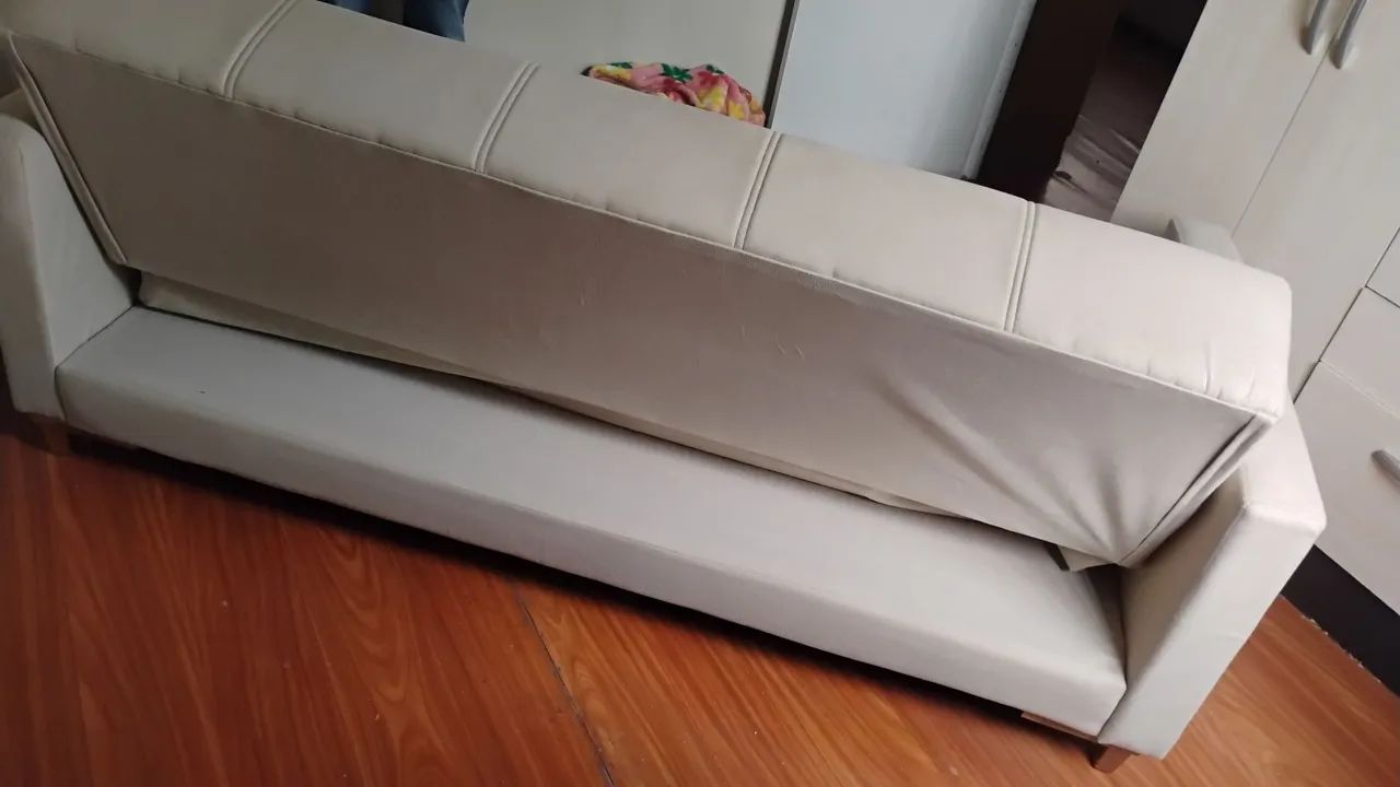 SOFÁ CAMA ADONAI ESTOFADOS -R$1700 - Foto 4