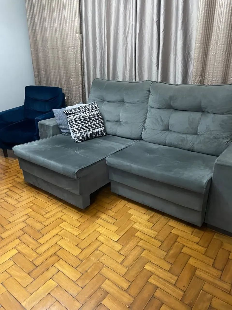 Sofá e poltrona