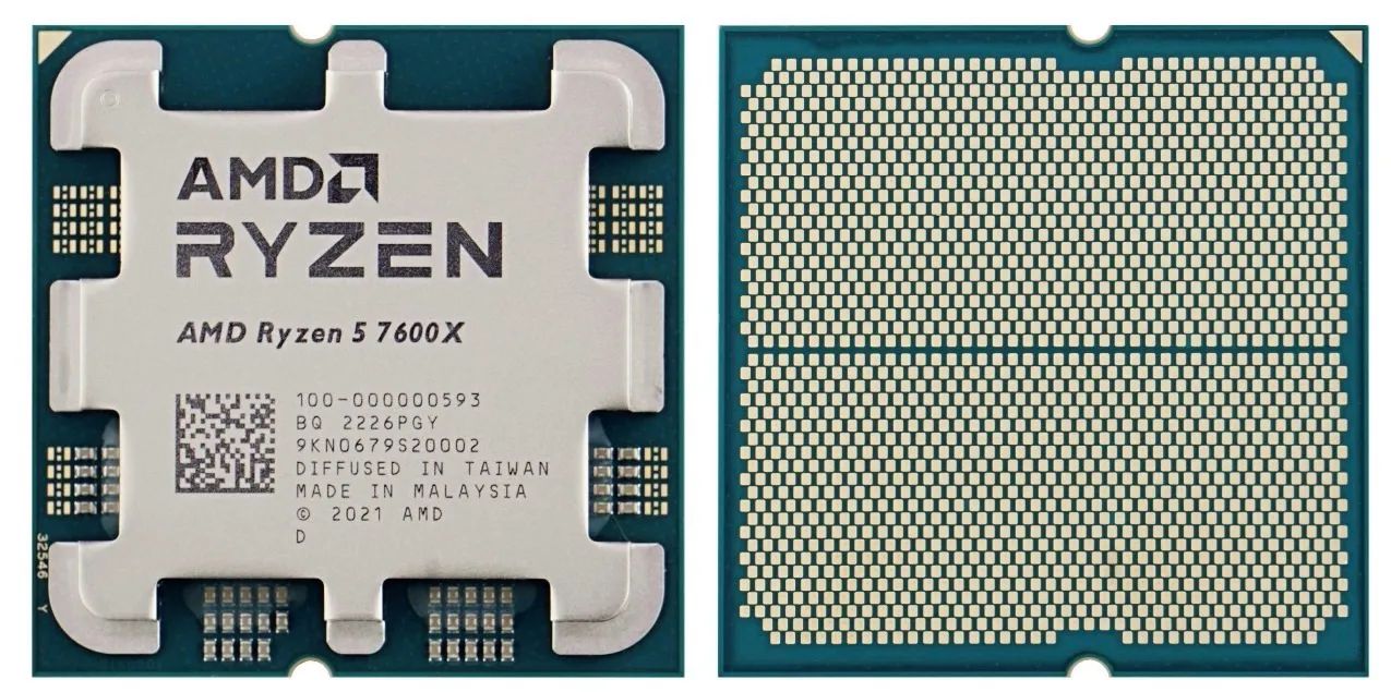 Processador AMD Ryzen 5 7600X - AM5 - Foto 2