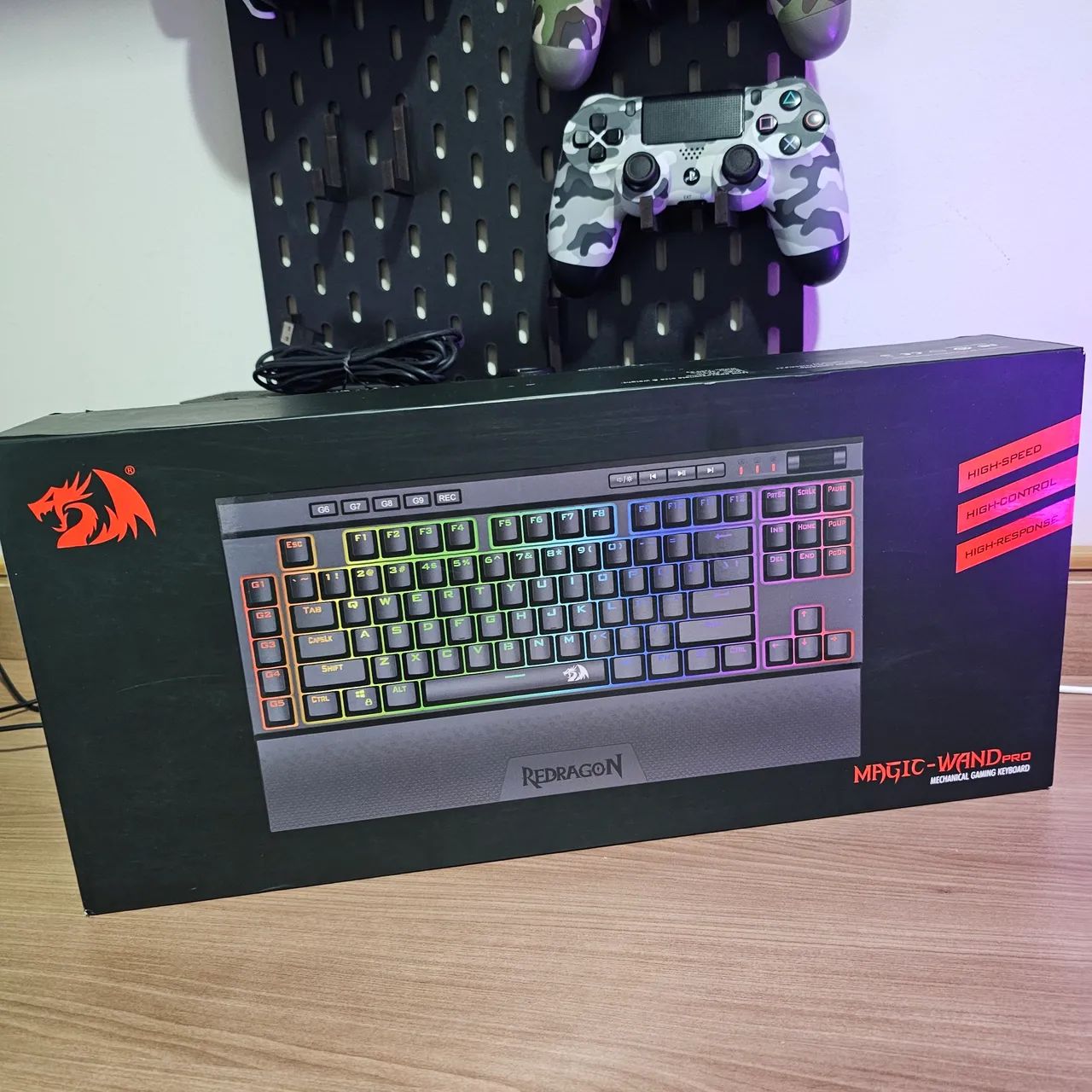 Teclado Gamer Redragon Magic Wand Pro