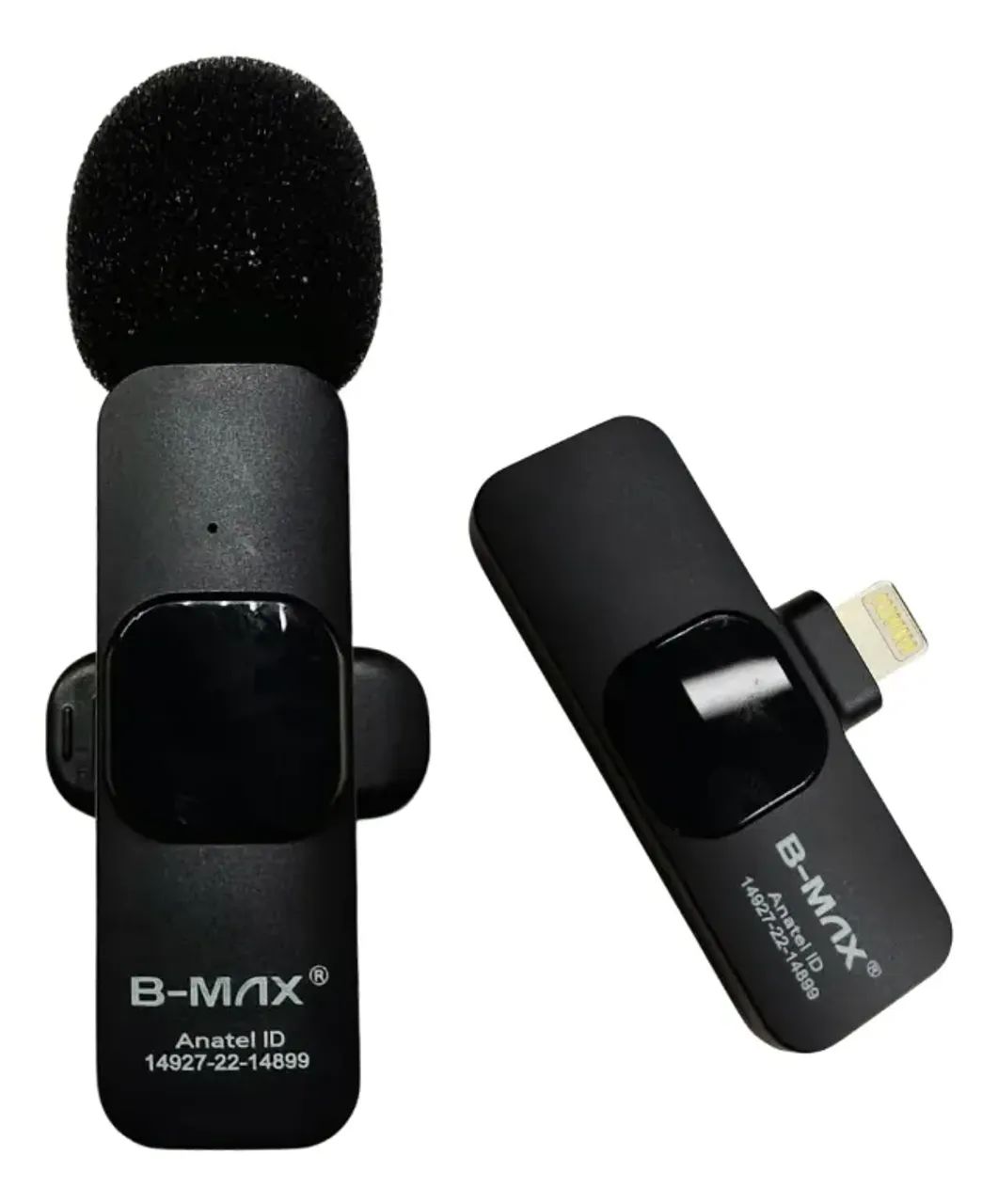 microfone sem fio preto - Foto 2