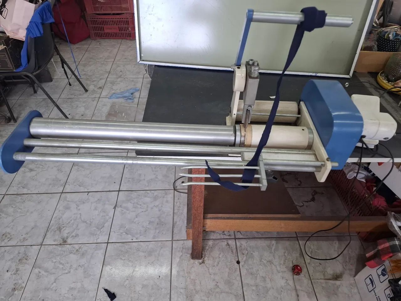 Maquina de cortar vies 
