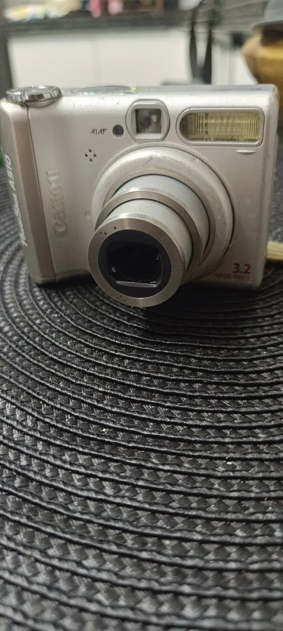 Camera Digital Canon PowerShot A520 4.0MP Digital Camera - Silver