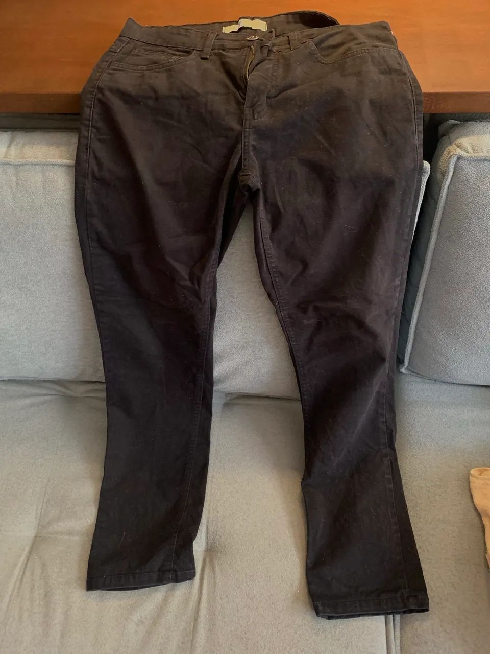 Calça jeans preta 1984 original 40 - Foto 3