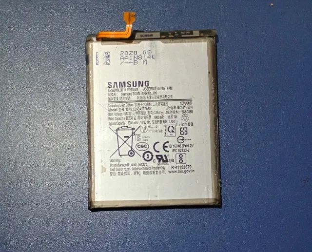 bateria para celular samsung a21s funcionando perfeitamente