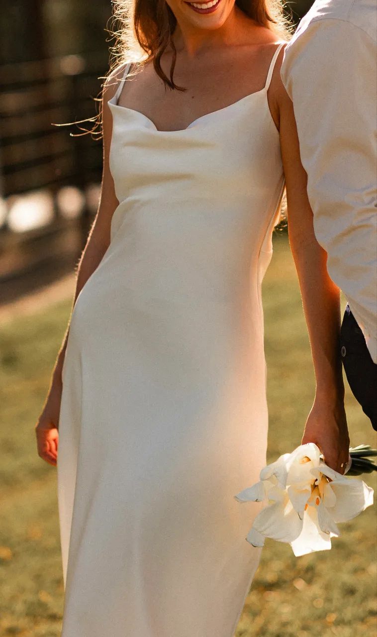 Vestido Noiva Midi P/M - Foto 4