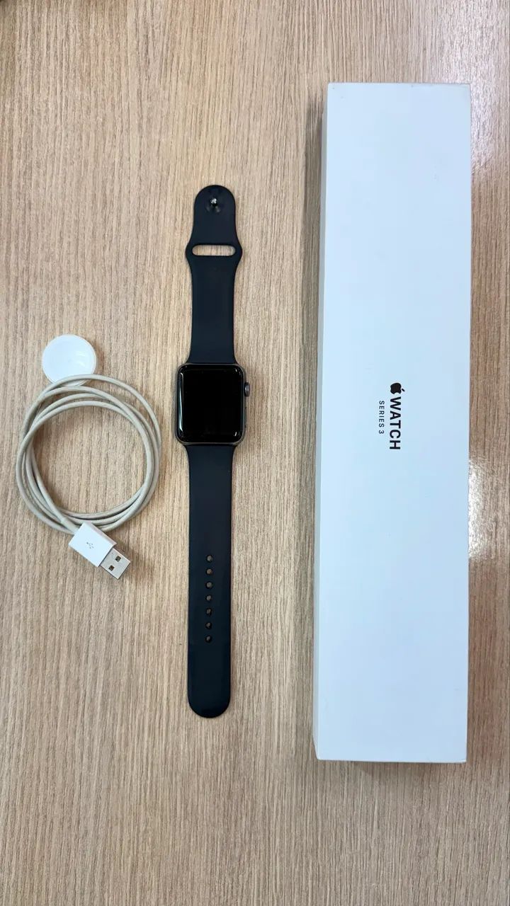 Apple Watch Séries 3 42mm preto - Foto 2