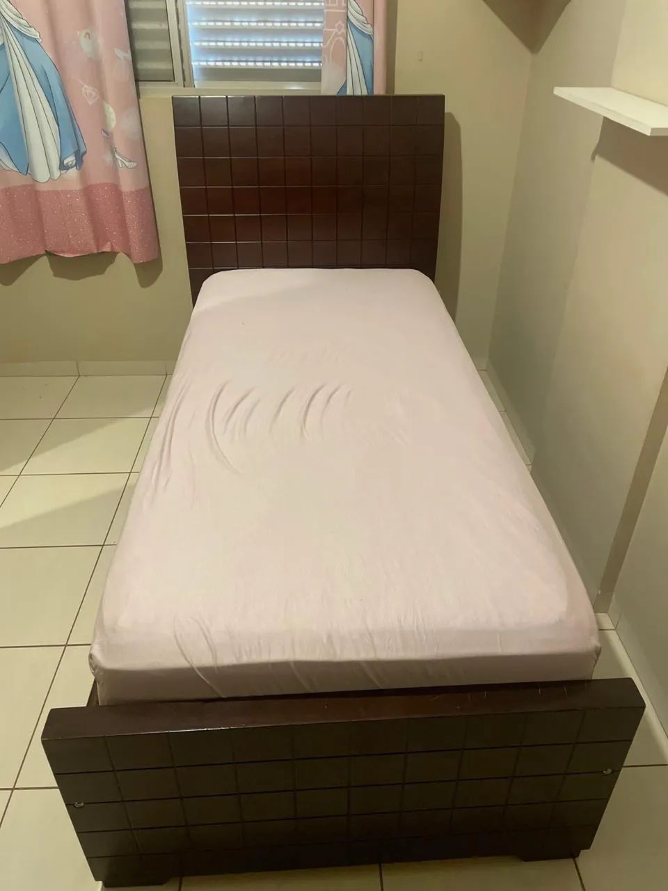 cama solteiro de madeira  - Foto 2