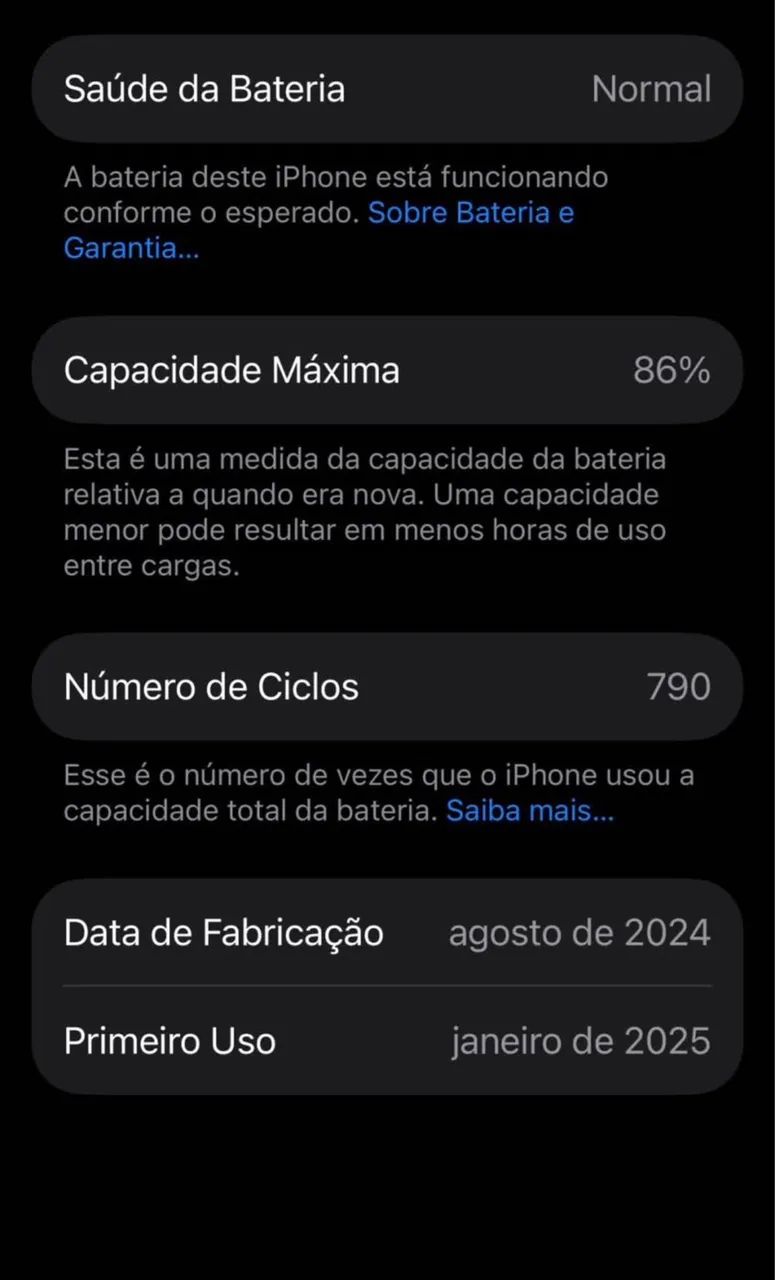 iPhone 16 Anatel chip todo original 