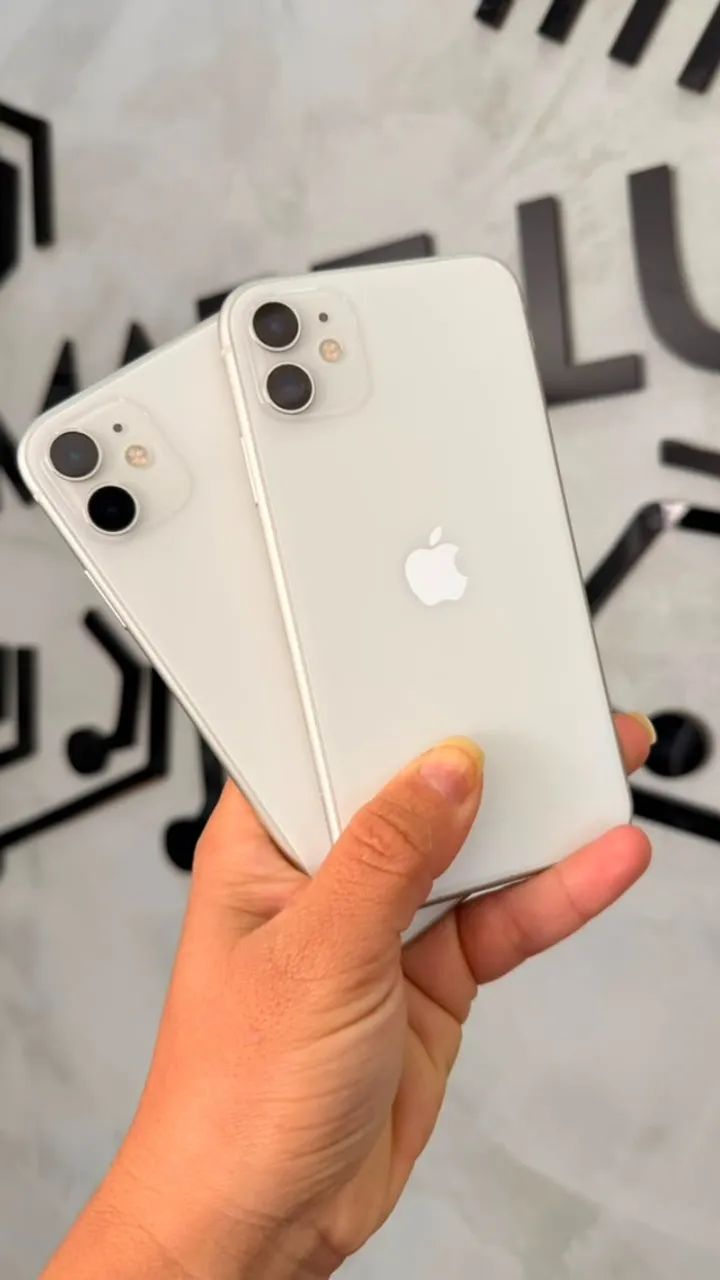 iPhone 11 Branco 100% com Nota e 3 meses de garantia