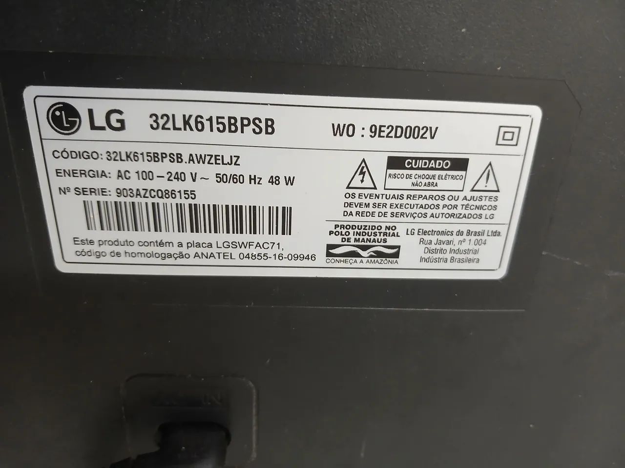 Smart TV LG 32 polegadas pra venda  - Foto 3