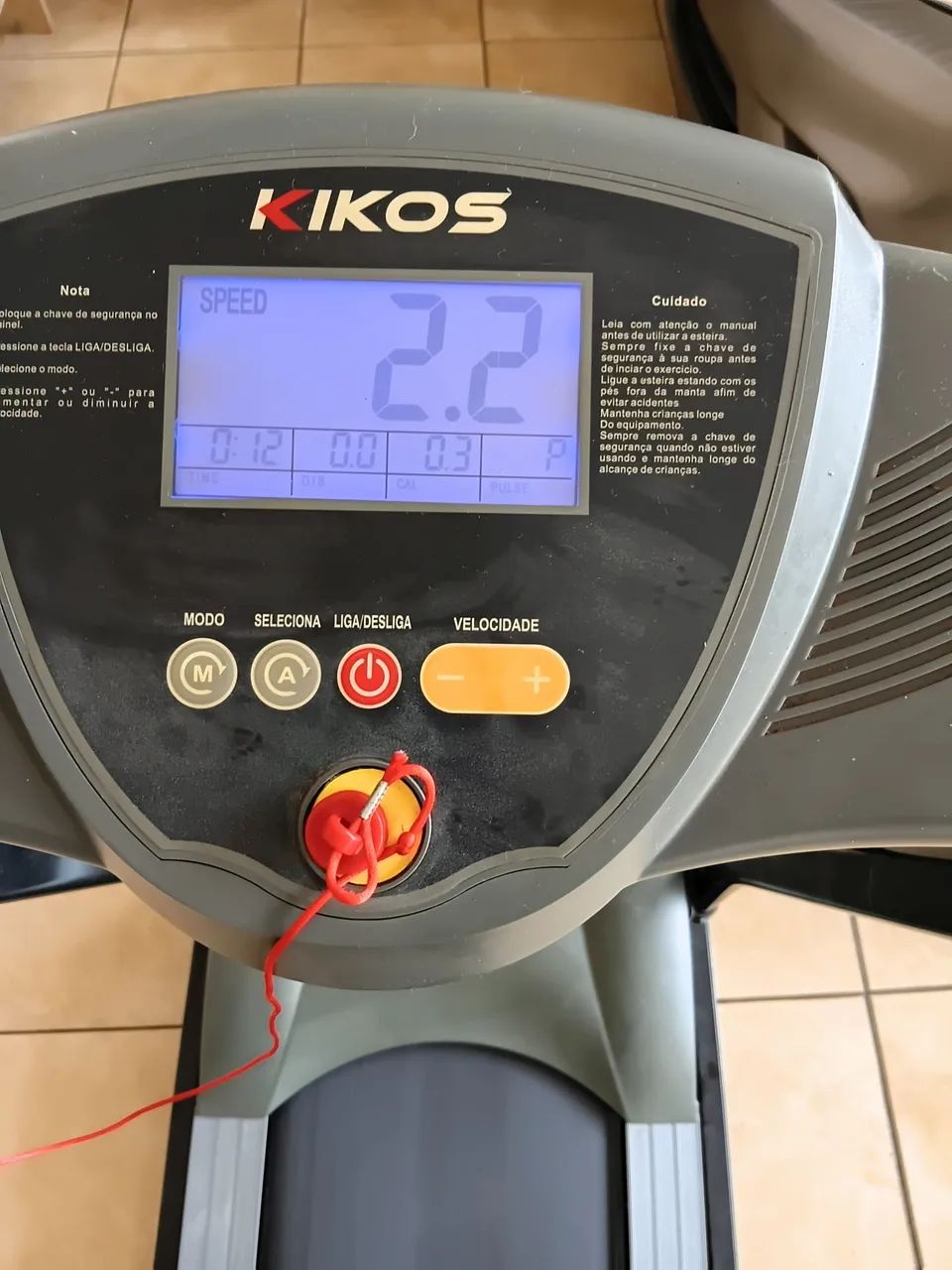 Esteira kikos E800 luxe  - Foto 3