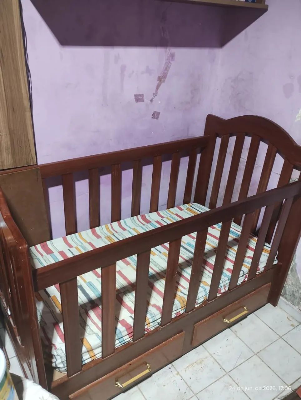 Berço e Colchão 