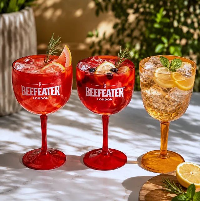 Kit com 3 Taças para Gin e Coquetéis