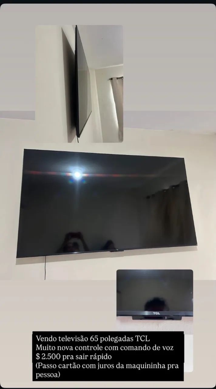 Televisão smart 65 polegadas