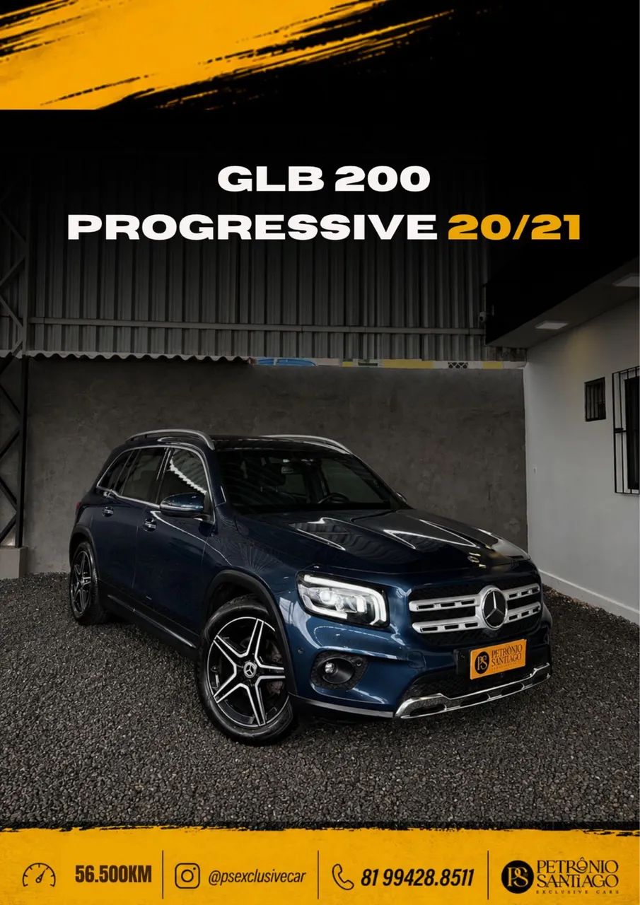 Mercedes-Benz GLB 200 Progressive 1.3 TB 16V AUT 2021