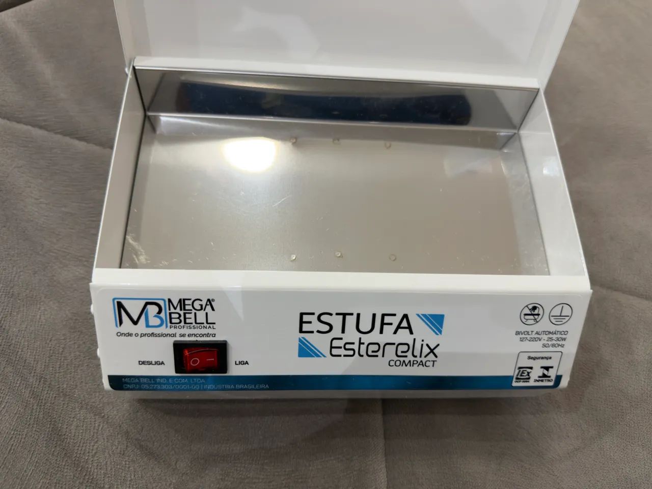 Estufa Esterilizadora Esterelix Original Mega Bell - Foto 2
