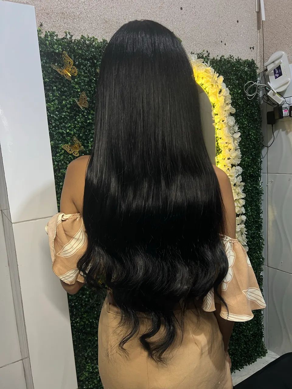 Cabelo Bio humano +aplicacao 