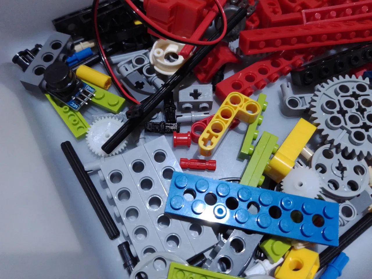 Peças Technic: Pinos, Eixos, Conectores Lego - Foto 2