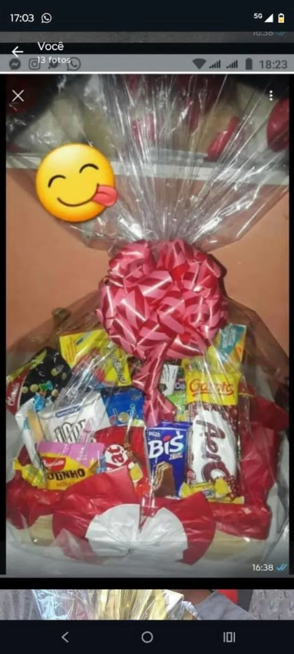 WE HAVE A CHOCOLATE BASKET