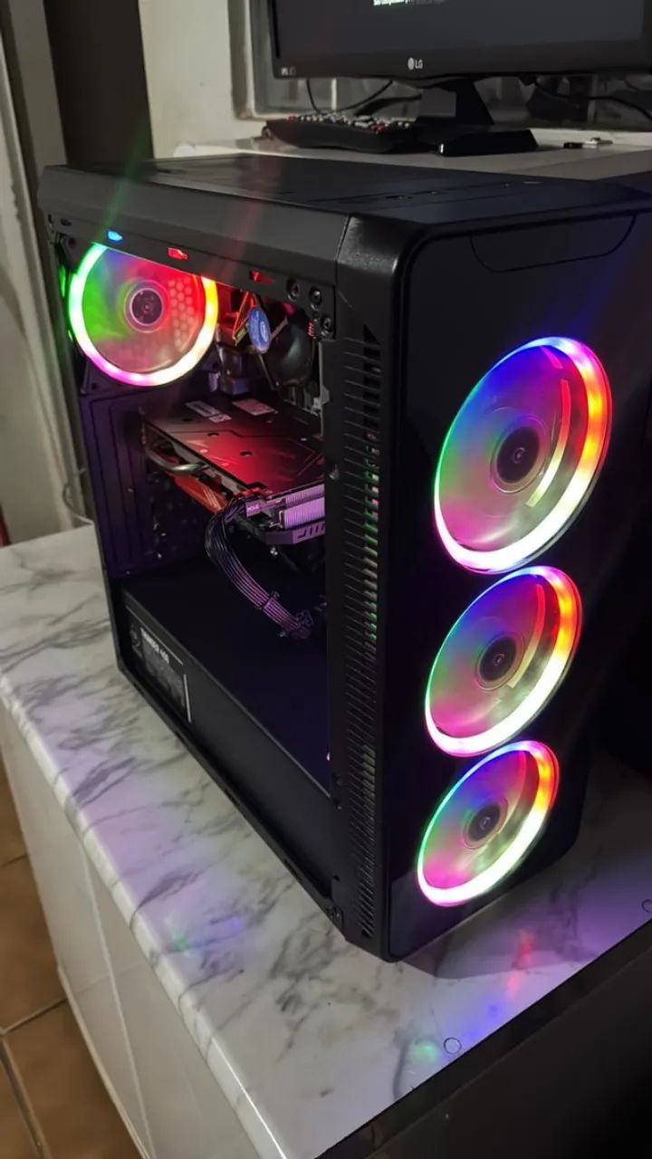 PC Gamer Potente i5 9400F + GTX 960 4gb | Full HD - Computadores e