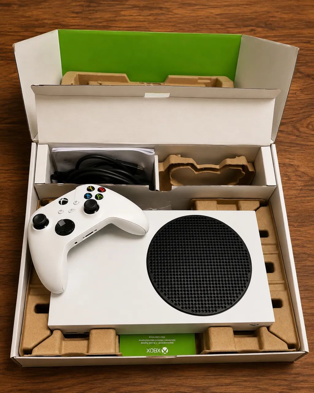 Xbox série S com caixa
