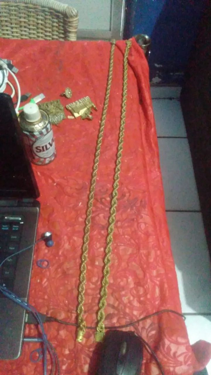 Cordão de Moeda Antiga  - Foto 3