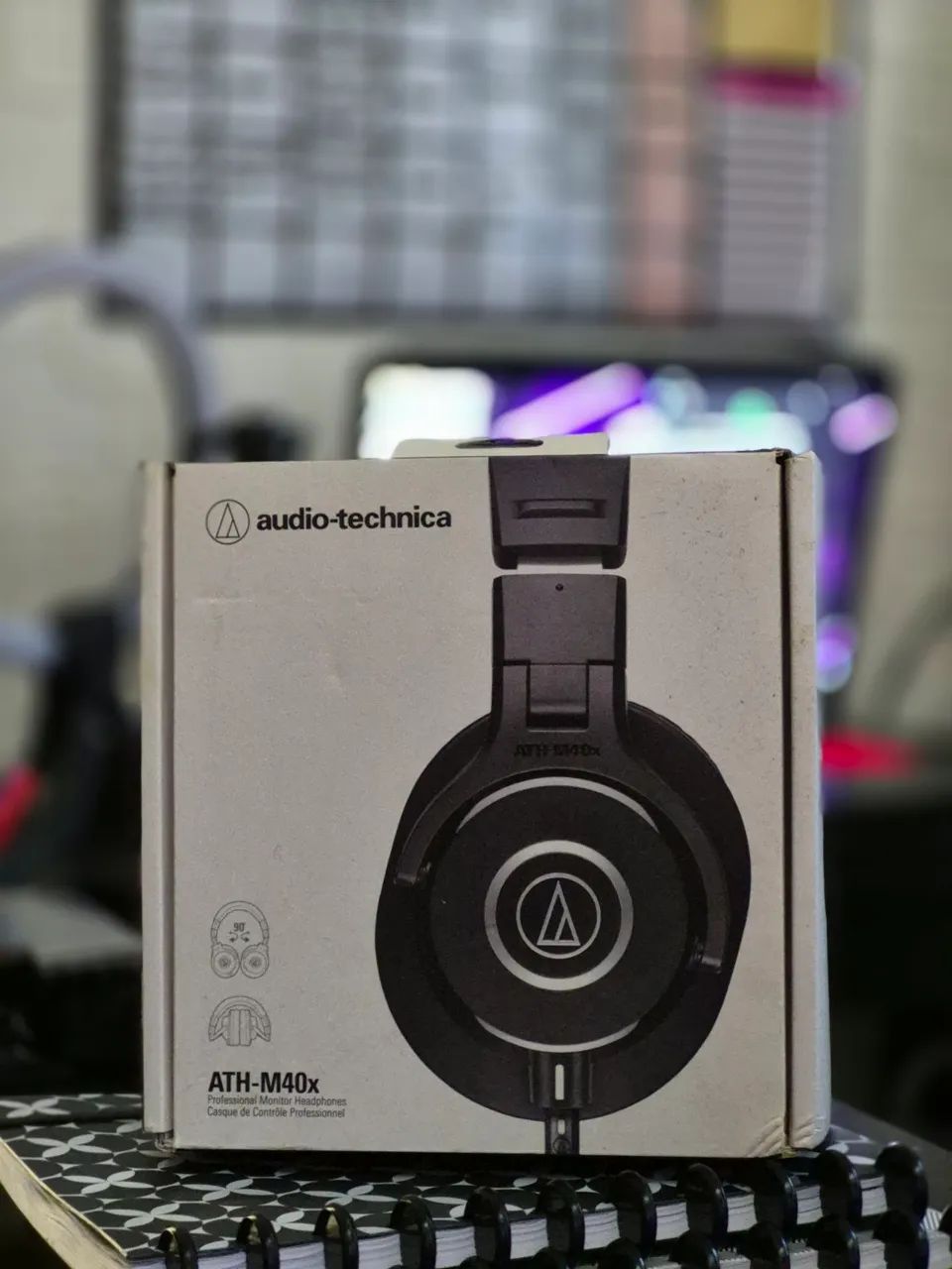 Fone Audio Technica ATH M40X - Foto 2