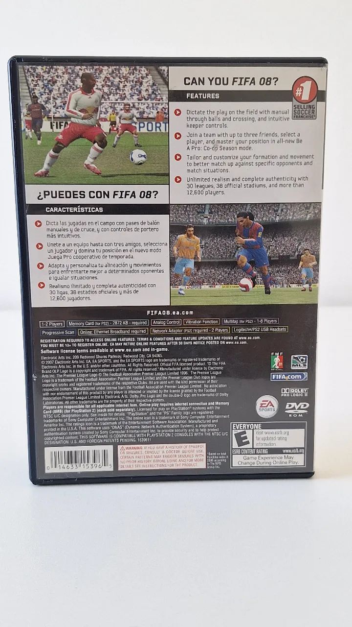 Fifa 08 - Playstation 2  - Foto 5