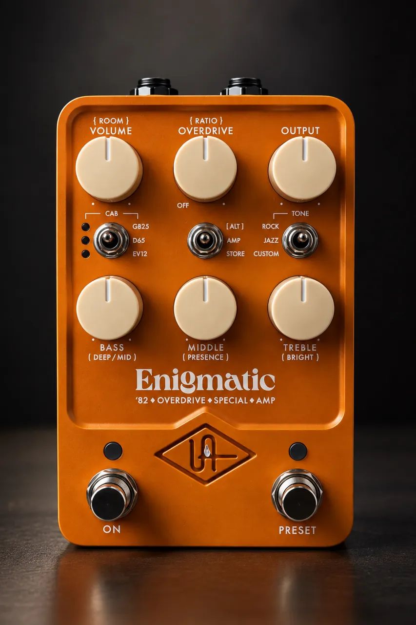 UAFX ENIGMATIC ?82 OVERDRIVE SPECIAL AMP - Instrumentos musicais