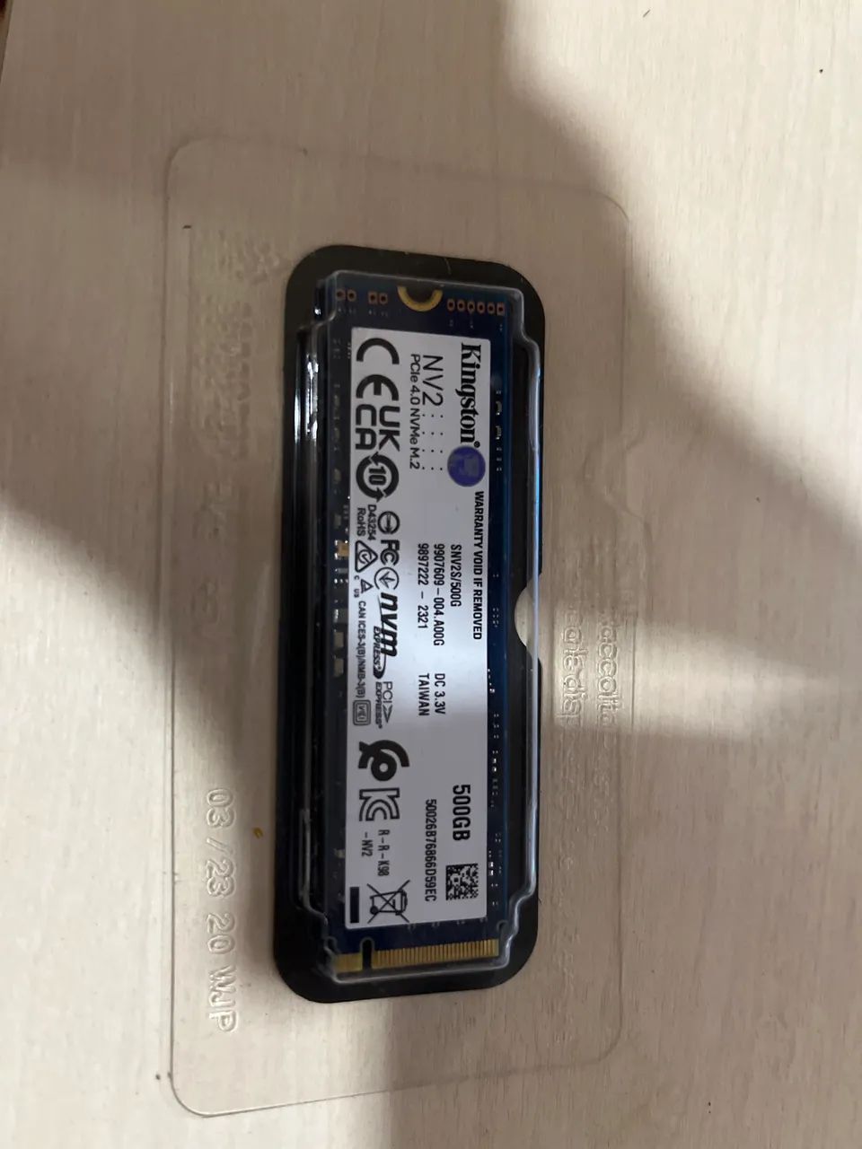 SSD Kingston 500GB