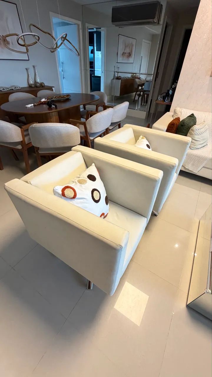 Poltronas Off White - Foto 2